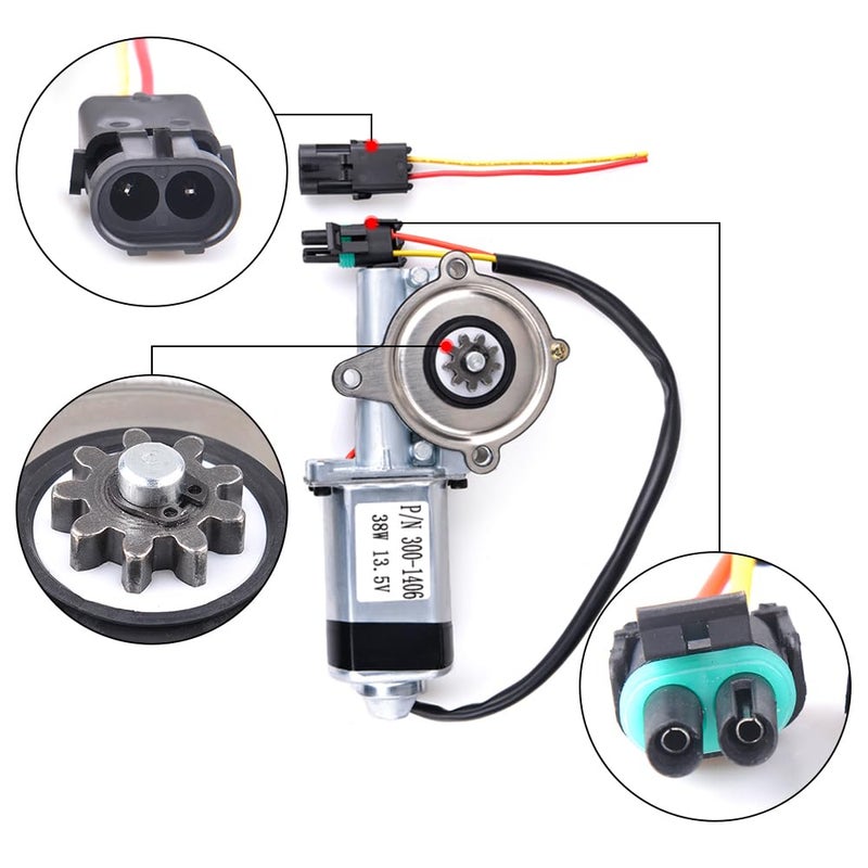 CNRAQR 300-1406 RV Step Motor Compatible 1820124 369506 SP-163669 SP-1636669 Motor for Kwikee、Lippert - Image 4
